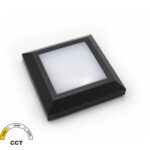 LED ΦΩΤΙΣΤΙΚΟ PC ΕΠΙΤΟIXO ΤΕΤΡΑΓΩΝ0 D125mm 4W CCT IP65 ΓΡΑΦΙΤΗΣ - 3-97018