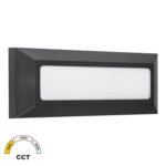 LED ΦΩΤΙΣΤΙΚΟ PC ΕΠΙΤΟΙΧΟ ΟΡΘΟΓΩΝΙΟ 4W CCT IP65 ΓΡΑΦΙΤΗΣ - 3-9718