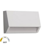 LED ΦΩΤΙΣ.PC ΕΠΙΤΟΙΧΟ ΕΜΜΕΣΟΥ ΚΥΡΤΟ ΟΡΘΟΓΩΝΙΟ 2W CCT IP65 ΛΕΥΚΟ - 3-97808