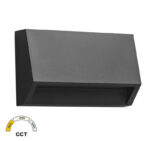 LED ΦΩΤΙΣ.PC ΕΠΙΤΟΙΧΟ ΕΜΜΕΣΟΥ ΚΥΡΤΟ ΟΡΘΟΓΩΝΙΟ 2W CCT IP65ΓΡΑΦΙΤΗΣ - 3-97818