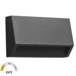 LED ΦΩΤΙΣ.PC ΕΠΙΤΟΙΧΟ ΕΜΜΕΣΟΥ ΚΥΡΤΟ ΟΡΘΟΓΩΝΙΟ 2W CCT IP65ΓΡΑΦΙΤΗΣ - 3-97818