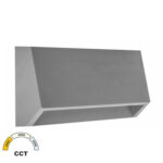 LED ΦΩΤΙΣ.PC ΕΠΙΤΟΙΧΟ ΕΜΜΕΣΟΥ ΚΥΡΤΟ ΟΡΘΟΓΩΝΙΟ 3W CCT IP65 ΓΚΡΙ - 3-97768