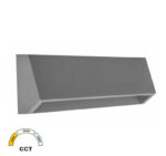 LED ΦΩΤΙΣ.PC ΕΠΙΤΟΙΧΟ ΕΜΜΕΣΟΥ ΚΥΡΤΟ ΟΡΘΟΓΩΝΙΟ 4W CCT IP65 ΓΚΡΙ - 3-97668