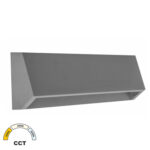 LED ΦΩΤΙΣ.PC ΕΠΙΤΟΙΧΟ ΕΜΜΕΣΟΥ ΚΥΡΤΟ ΟΡΘΟΓΩΝΙΟ 4W CCT IP65 ΓΚΡΙ - 3-97668