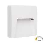 LED ΦΩΤΙΣΤΙΚΟ PC ΕΠΙΤΟΙΧΟ ΕΜΜΕΣOY ΤΕΤΡΑΓΩΝΟ 3W CCT IP65 ΛΕΥΚΟ - 3-97308