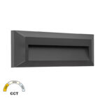 LED ΦΩΤΙΣΤΙΚΟ PC ΕΠΙΤΟΙΧΟ ΕΜΜΕΣΟΥ ΟΡΘΟΓΩΝΙΟ 2W CCT IP65 ΓΡΑΦΙΤΗΣ - 3-97518