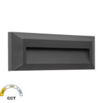 LED ΦΩΤΙΣΤΙΚΟ PC ΕΠΙΤΟΙΧΟ ΕΜΜΕΣΟΥ ΟΡΘΟΓΩΝΙΟ 2W CCT IP65 ΓΡΑΦΙΤΗΣ - 3-97518