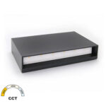 LED ΦΩΤΙΣΤΙΚΟ PC ΟΡΘΟΓΩΝΙΟ ΔΙΠΛΗΣ ΚΑΤΕΥΘΥΝΣ.12W CCT IP65 ΓΡΑΦΙΤΗ - 9-91218