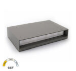 LED ΦΩΤΙΣΤΙΚΟ PC ΟΡΘΟΓΩΝΙΟ ΔΙΠΛΗΣ ΚΑΤΕΥΘΥΝΣΗΣ 12W CCT IP65 ΓΚΡΙ - 9-91268