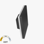 LED ΑΠΛΙΚΑ AΛΟΥΜΙΝΙΟΥ ΕΜΜΕΣΟΥ ΦΩΤΙΣΜΟΥ ΤΕΤΡΑΓΩΝΗ 10W CCT ΓΡΑΦΙΤΗΣ - 9-81011