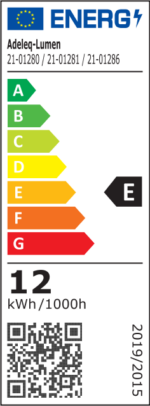 LED ΑΠΛΙΚΑ PC ΟΡΘΟΓΩΝΙΑ ΟΒΑΛ 12W CCT IP65 ΓΡΑΦΙΤΗΣ - 21-01281 - Image 2