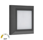 LED ΦΩΤΙΣΤΙΚΟ PC ΕΠΙΤΟIXO ΤΕΤΡΑΓΩΝ0 D125mm 4W CCT IP65 ΓΡΑΦΙΤΗΣ - 3-97018 - Image 3