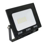ΠΡΟΒΟΛΕΑΣ LED 20W 230V 3000K IP65 ΜΑΥΡΟΣ - 3-3820100