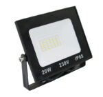 ΠΡΟΒΟΛΕΑΣ LED 20W 230V 6200K IP65 ΜΑΥΡΟΣ - 3-382010