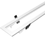 ΠΛΑΙΣΙΟ ΨΕΥΔΟΡΟΦΗΣ ΓΙΑ ΦΩΤΙΣΤΙΚΑ ΑΛΟΥΜΙΝΙΟΥ ΓΡΑΜΜΙΚΟ 150cm ΛΕΥΚΟ - 21-1500