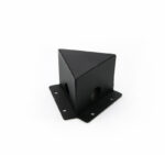 ΤΡΙΓΩΝΟ ΜΕΤΑΛΛΙΚΟ ΓΙΑ ΦΩΤΙΣΤΙΚΟ ΑΛΟΥΜΙΝΙΟΥ ΓΡΑΜΜΙΚΟ 3X120° ΜΑΥΡΟ - 21-120111