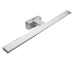 LED ΦΩΤ.ΛΟΥΤΡΟΥ ΑΛΟΥΜΙΝΙΟΥ&PC 15W 4000K ΧΡΩΜΙΟ 80cm IP44 ΜΕ ΒΑΣΗ - 3-8001516