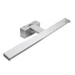 LED ΦΩΤ.ΛΟΥΤΡΟΥ ΑΛΟΥΜΙΝΙΟΥ &PC 12W 4000K ΧΡΩΜΙΟ 60cm IP44 ΜΕ ΒΑΣΗ - 3-6001216