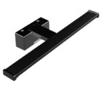 LED ΦΩΤ.ΛΟΥΤΡΟΥ ΑΛΟΥΜΙΝΙΟΥ & PC 12W 4000K ΜΑΥΡΟ 60cm IP44 ΜΕ ΒΑΣΗ - 3-6001211
