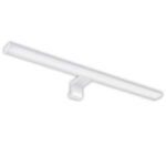 LED ΦΩΤΙΣΤΙΚΟ ΛΟΥΤΡΟΥ ΑΛΟΥΜΙΝΙΟΥ & PC 60cm 12W IP44 4000K ΛΕΥΚΟ - 3-601210