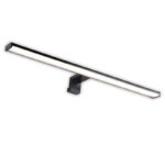 LED ΦΩΤΙΣΤΙΚΟ ΛΟΥΤΡΟΥ ΑΛΟΥΜΙΝΙΟΥ & PC 80cm 15W IP44 4000K ΜΑΥΡΟ - 3-801511