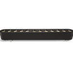 LED ΦΩΤΙΣTIKO ΡΑΓΑΣ ΜΙΝΙ 12W 40VDC 36° 4000K ΜΑΥΡΟ - 22-2311