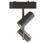 LED ΣΠΟΤ ΡΑΓΑΣ ΜΙΝΙ 2x8W 40VDC 15° 4000K ΜΑΥΡΟ - 22-26161511