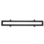 ΠΛΑΙΣΙΟ ΨΕΥΔΟΡΟΦΗΣ ΓΙΑ ΦΩΤΙΣΤΙΚΟ ΑΛΟΥΜ.ΓΡΑΜΜΙΚΟ ΣΤΕΝΟ 60cm ΜΑΥΡΟ - 21-6001