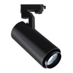 LED ΣΠΟΤ ΡΑΓΑΣ 4 ΓΡΑΜΜΩΝ ΡΥΘΜΙΖΟΜΕΝΟ 15°-60° 20W 230V 3000K ΜΑΥΡΟ - 23-520001