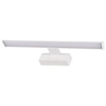 LED ΦΩΤ.ΛΟΥΤΡΟΥ ΑΛΟΥΜΟΥΜΙΟΥ & PC 8W 4000K ΛΕΥΚΟ 40cm IP44 ΜΕ ΒΑΣΗ - 3-4000810