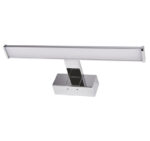 LED ΦΩΤ.ΛΟΥΤΡΟΥ ΑΛΟΥΜΙΝΙΟΥ & PC 8W 4000K ΧΡΩΜΙΟ 40cm IP44 ΜΕ ΒΑΣΗ - 3-4000816