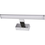 LED ΦΩΤ.ΛΟΥΤΡΟΥ ΑΛΟΥΜΙΝΙΟΥ & PC 8W 4000K ΧΡΩΜΙΟ 40cm IP44 ΜΕ ΒΑΣΗ - 3-4000816