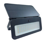 ΗΛΙΑΚΟΣ ΠΡΟΒΟΛΕΑΣ LED ME ANΙΧΝΕΥΤ.ΥΠΕΡΥΘ.+ΦΩΤΟΚ.1200lm CCT ΜΑΥΡΟΣ - 5-00811