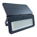 ΗΛΙΑΚΟΣ ΠΡΟΒΟΛΕΑΣ LED ME ANΙΧΝΕΥΤ.ΥΠΕΡΥΘ.+ΦΩΤΟΚ.1200lm CCT ΜΑΥΡΟΣ - 5-00811