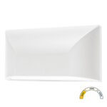 LED ΦΩΤΙΣΤΙΚΟ PC ΕΠΙΤΟΙΧΟ ΟΒΑΛ ΜΟΝΗΣ ΚΑΤΕΥΘΥΝΣ. 6W CCT IP65 ΛΕΥΚO - 9-96608