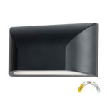 LED ΦΩΤΙΣΤΙΚΟ PC ΕΠΙΤΟΙΧΟ ΟΒΑΛ ΜΟΝΗΣ ΚΑΤΕΥΘ.6W CCT IP65 ΓΡΑΦΙΤΗΣ - 9-96618