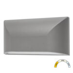 LED ΦΩΤΙΣΤΙΚΟ PC ΕΠΙΤΟΙΧΟ ΟΒΑΛ ΜΟΝΗΣ ΚΑΤΕΥΘΥΝΣΗΣ 6W CCT IP65 ΓΚΡΙ - 9-96668