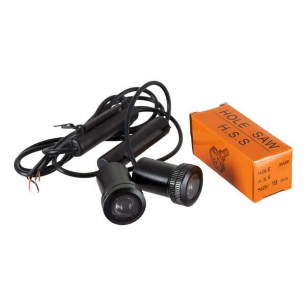 GloboStar® 81620 SMART Ghost Car Brand Logo Projector - Προτζέκτορας Προβολής Μάρκας Αυτοκινήτου LED CREE XHP35 3W 240lm 120° DC 12V IP20 Ψυχρό Λευκό 6000K - Image 4