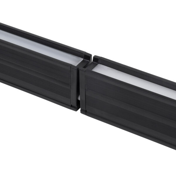 GloboStar® OFFICE 61025-P Γραμμικό Κρεμαστό Φωτιστικό Linear LED 18W 2170lm 120° AC 220-240V Μ120 x Π2 x Υ4cm Θερμό Λευκό 2700K - Μαύρο - 3 Years Warranty - Image 10