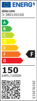 ΠΡΟΒΟΛΕΑΣ LED 150W 230V 3000K IP65 ΜΑΥΡΟΣ - 3-380150100 - Image 2