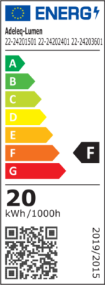 LED ΣΠΟΤ ΡΑΓΑΣ ΜΙΝΙ 20W 40VDC 15° 4000K ΛΕΥΚΟ - 22-24201501 - Image 2