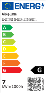 LED ΦΩΤΙΣΤ.ΡΑΓΑΣ ΣΩΛΗΝΑ ΜΕ ΑΝΑΡΤΗΣΗ ΜΙΝΙ 7W 40VDC 24° 4000K ΜΑΥΡΟ - 22-2572411 - Image 2