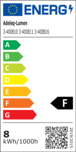 LED ΦΩΤΙΣΤΙΚΟ ΛΟΥΤΡΟΥ ΑΛΟΥΜΙΝΙΟΥ & PC 40cm 8W IP44 4000K ΛΕΥΚΟ - 3-400810 - Image 2