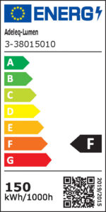 ΠΡΟΒΟΛΕΑΣ LED 150W 230V 6200K IP65 ΜΑΥΡΟΣ - 3-38015010 - Image 2