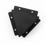 ΤΡΙΓΩΝΟ ΜΕΤΑΛΛΙΚΟ ΓΙΑ ΦΩΤΙΣΤΙΚΟ ΑΛΟΥΜΙΝΙΟΥ ΓΡΑΜΜΙΚΟ 3X120° ΜΑΥΡΟ - 21-120111 - Image 2