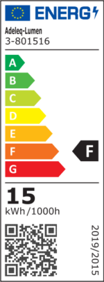 LED ΦΩΤΙΣΤΙΚΟ ΛΟΥΤΡΟΥ ΑΛΟΥΜΙΝΙΟΥ & PC 80cm 15W IP44 4000K ΑΣΗΜΙ - 3-801516 - Image 2