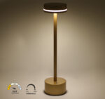 LED ΠΟΡΤΑΤΙΦ ΕΠΑΝΑΦΟΡΤΙΖΟΜΕΝΟ 2W CCT DIMMABLE ΧΡΥΣΟ - 5-029 - Image 2