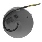 GLOBOSTAR® ZERODA 93066 Μοντέρνο Φωτιστικό Τοίχου - Απλίκα LED 9W 1440lm 1° AC 220-240V IP44 Ψυχρό Λευκό 6000K - CREE XPE Chip & TÜV SÜD Driver - Ασημί - Μ12 x Π11 x Υ17cm - 5 Χρόνια Εγγύηση - Image 3