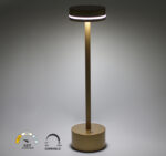 LED ΠΟΡΤΑΤΙΦ ΕΠΑΝΑΦΟΡΤΙΖΟΜΕΝΟ 2W CCT DIMMABLE ΧΡΥΣΟ - 5-029 - Image 3