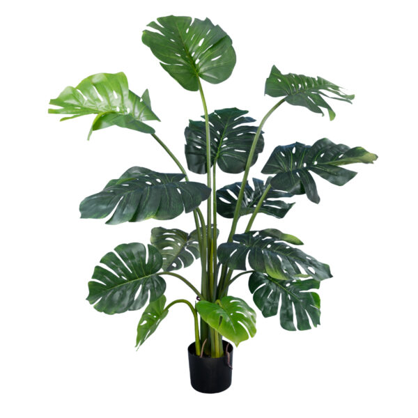 GloboStar® Artificial Garden MONSTERA PLANT 20003 - Τεχνητό Διακοσμητικό Φυτό Μονστέρα Υ150cm